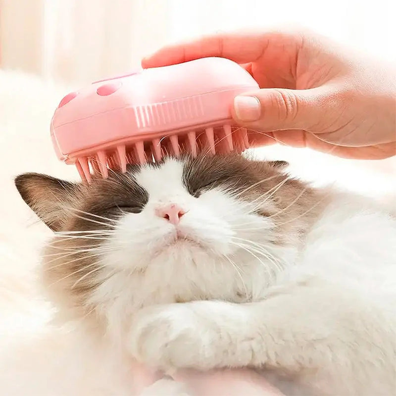 Cepillo A Vapor Para Mascotas Huellita